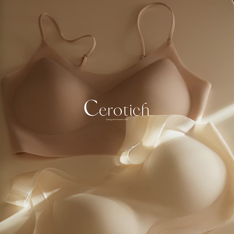 Cerotich One Size Camisole Style Bra for Women Summer Comfort Breathable Wireless Push-Up Side Boob Control Back Beauty Underwear