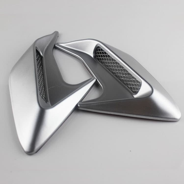 Car Shark Gill Simulated Air Vent Side Vent Hood Decoration Fake Air Intake Sticker Modification Accessories