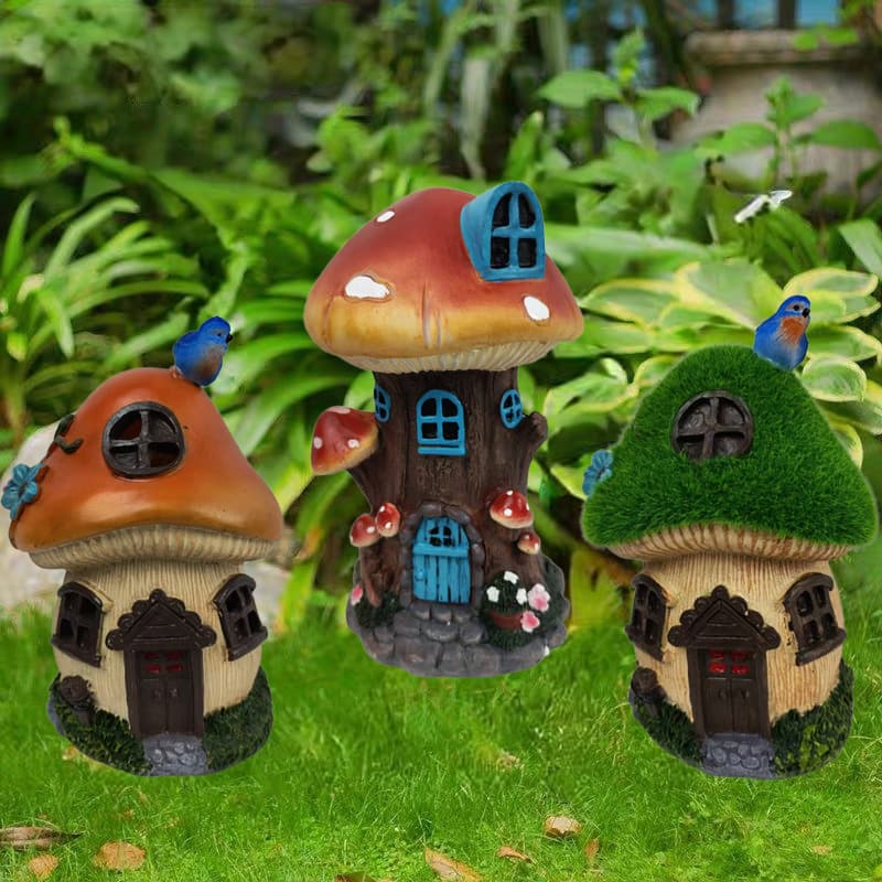 Amazon Cross-Border Garden Miniature Ornament Resin Craft Decoration for Home Garden Courtyard Landscape