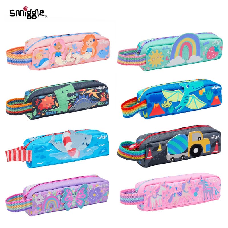 Australia Smiggle Pencil Case Small Single Layer Cartoon Lightweight Cute Boys Girls Pencil Bag Pencil Holder
