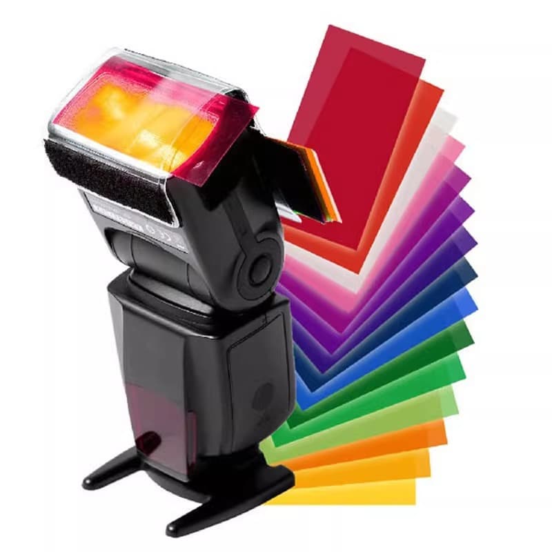 Factory Direct Top Flash Color Temperature Filter Set 12 Color Filters Universal Color Filters Top Flash Universal