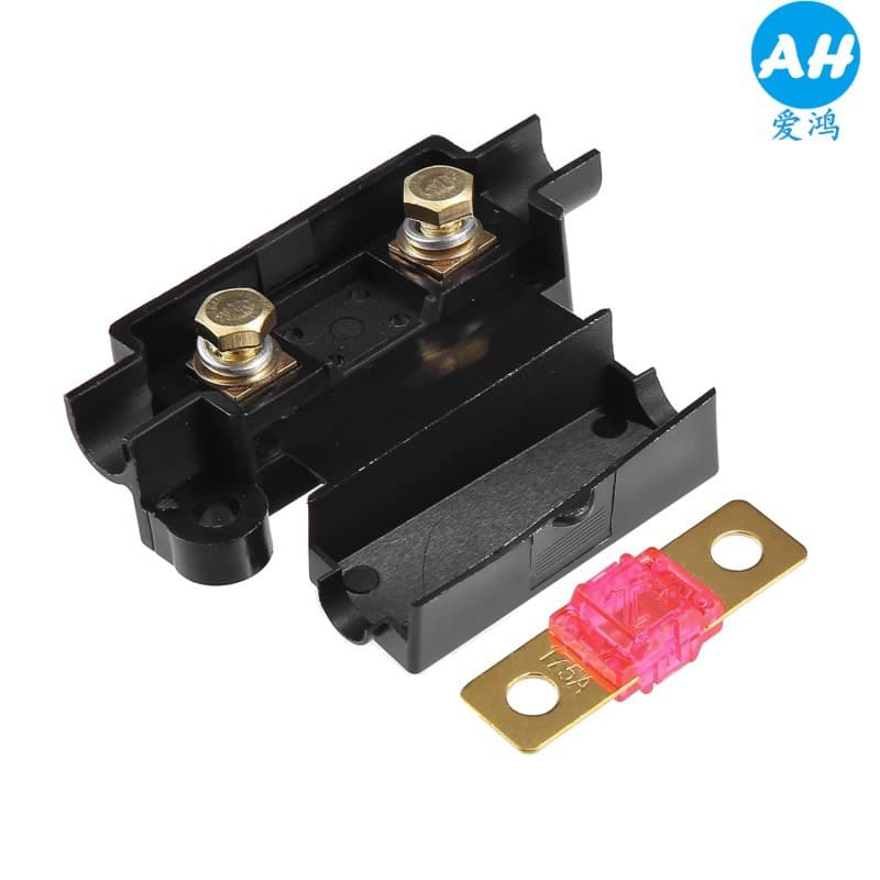 Cross-Border Automotive Marine Audio Video System Electronic MIDI Fuse ANS Small Bolt Bracket 2-Pack 50A