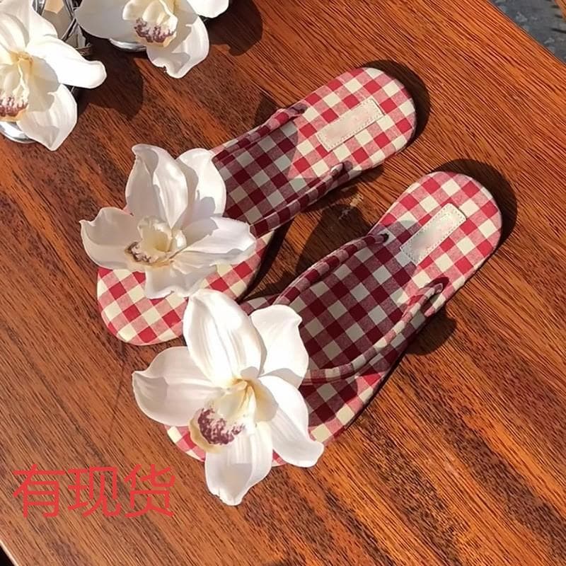Bohemian resort style butterfly orchid shoe buckle, sweet temperament, shoe flower, travel photography, clogs, sandals, accessories for women