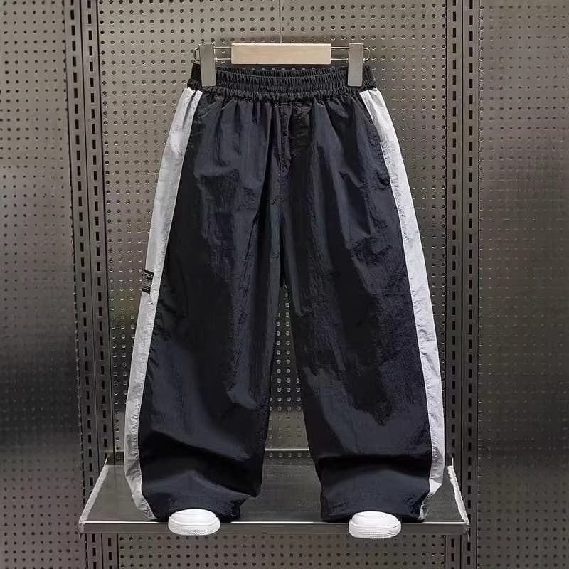 Boys' Pants Ice-Feel Loose Summer Outdoor Sports Quick-Dry Anti-Mosquito Pants 2026 New Children's Wide-Leg Long Trousers
