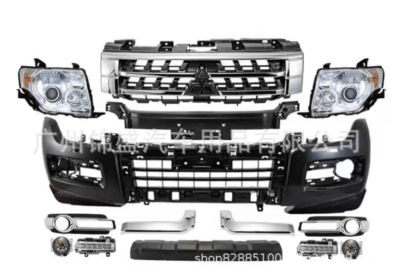 Pajero Old to New Body Kit, Pajero Body Kit, 2010 Pajero converted to 2021 model body kit