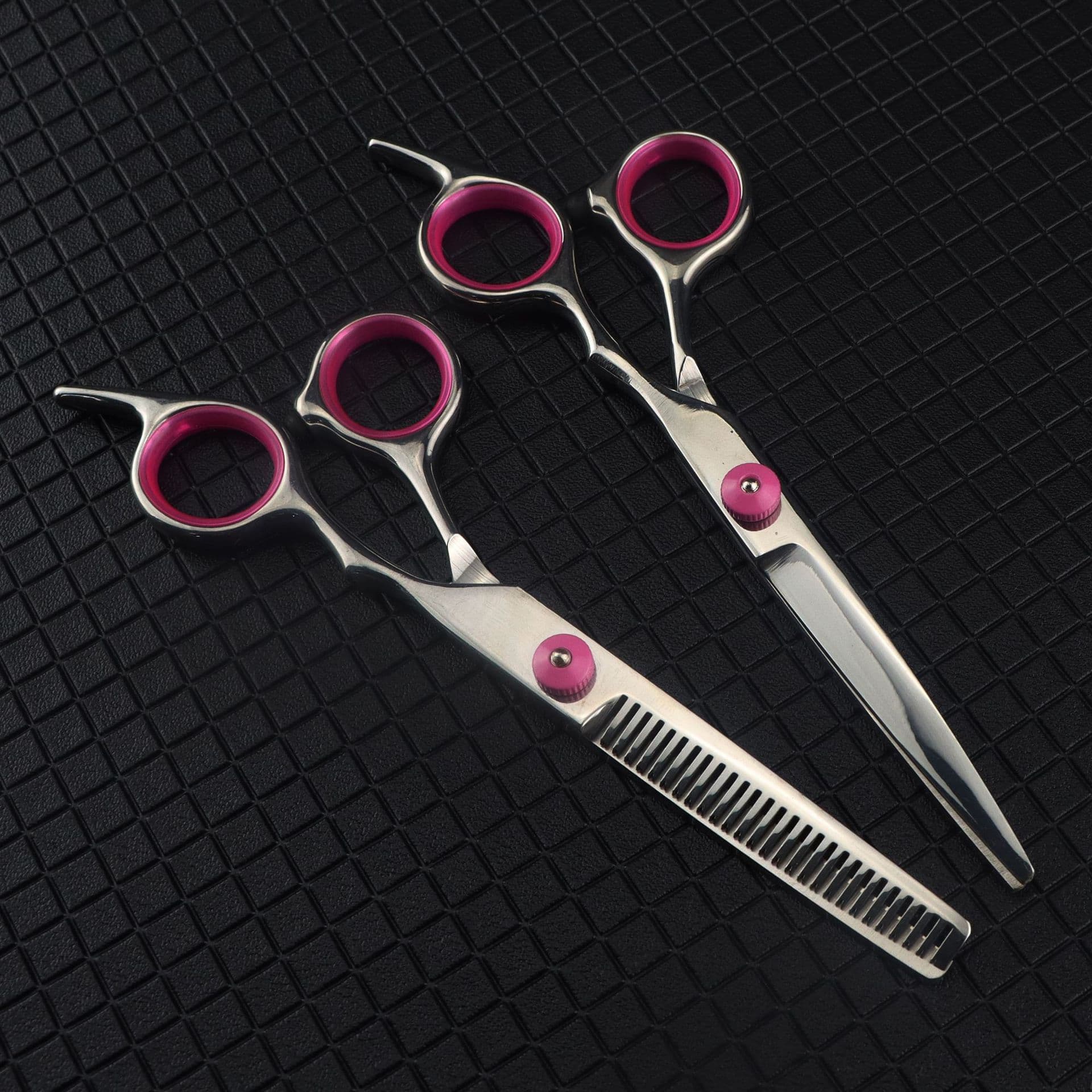 6.0 Inch Color High Screw Hair Scissors Barber Scissors Straight Shear Thinning Shear In Stock 6H