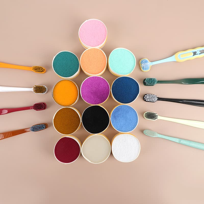 Factory wholesale double-headed tapered toothbrush bristles, plastic filaments, cosmetic brush bristles, raw plastic filaments, cleaning colored brush bristles