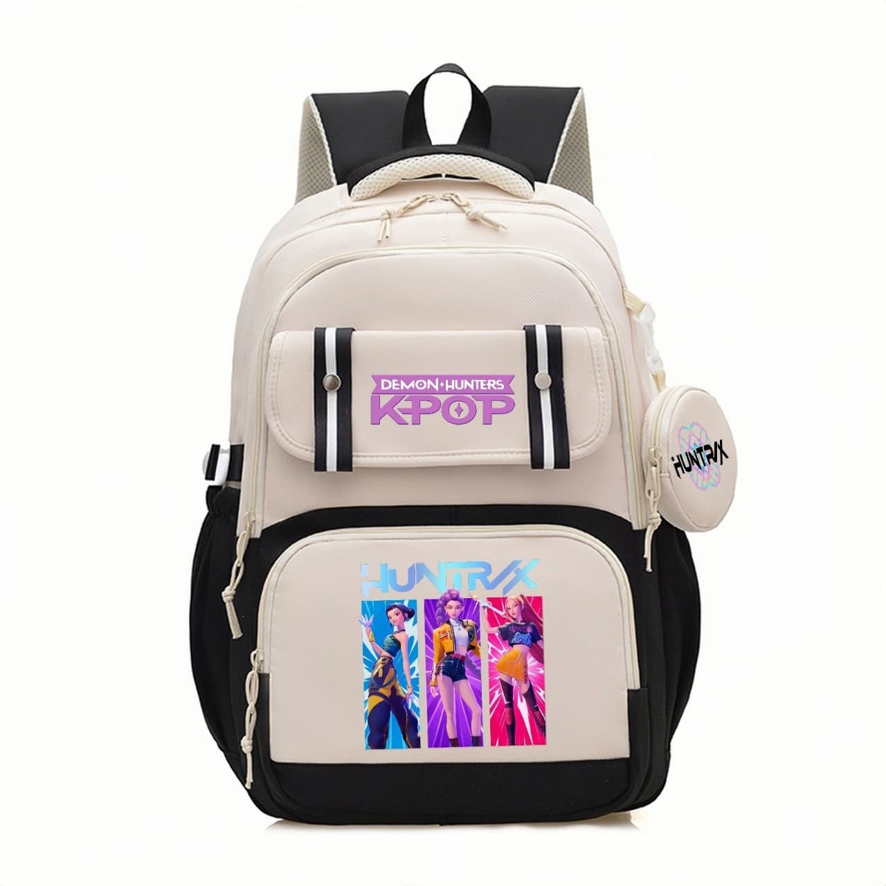 Cross-border Printed Kpop Girl Group Backpack School Style Casual Student Bookbag Spring