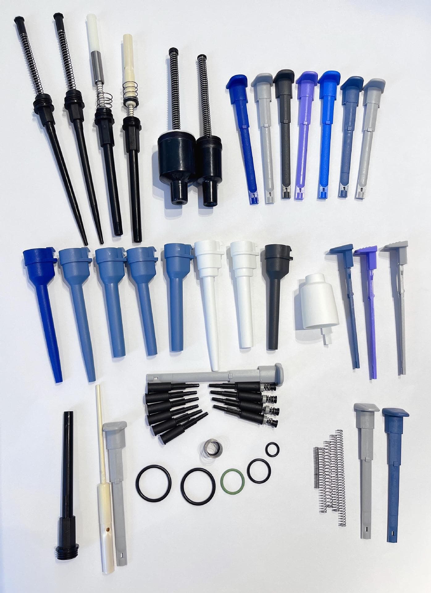 Pipette Accessories: DLAB, Thermo Fisher, Bette, Sartorius Spring Sealing Ring Piston Sleeve Nozzle, etc.