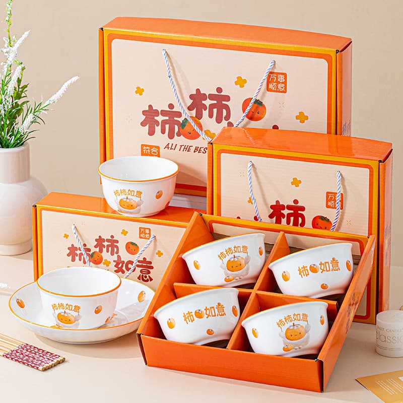 Tableware set gift event, customer opening gift, company souvenir, practical small gift, tableware set