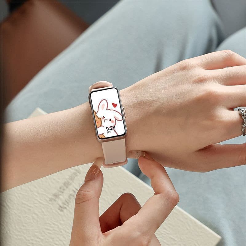 2025 Smart Bracelet for Women Heart Rate Blood Oxygen Pedometer Alarm Running Sports Smart Watch Compatible with Xiaomi/Huawei