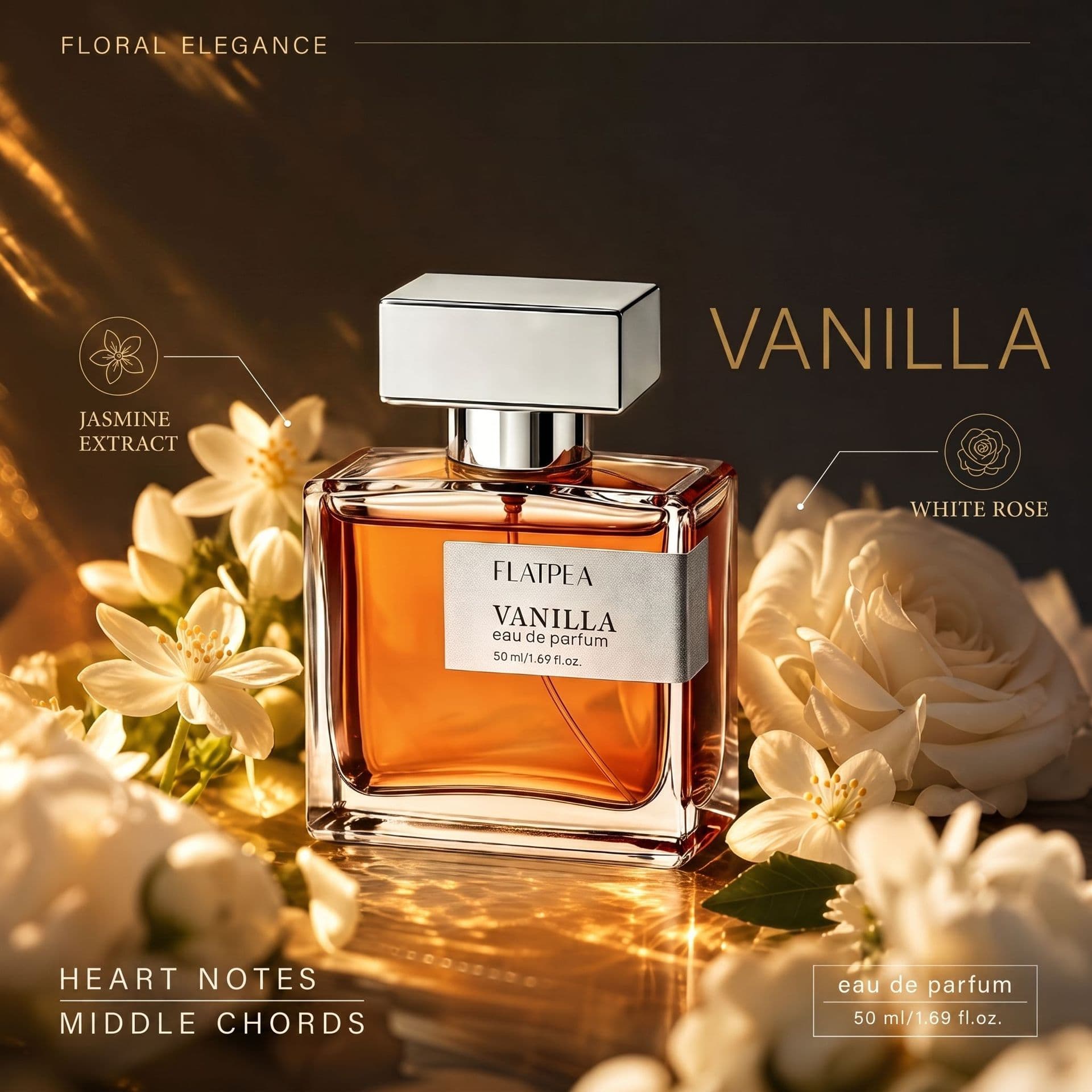 Cross-border popular vanilla spray perfume Perfume gourmet flavor long-lasting fragrance source manufacturer ready stock