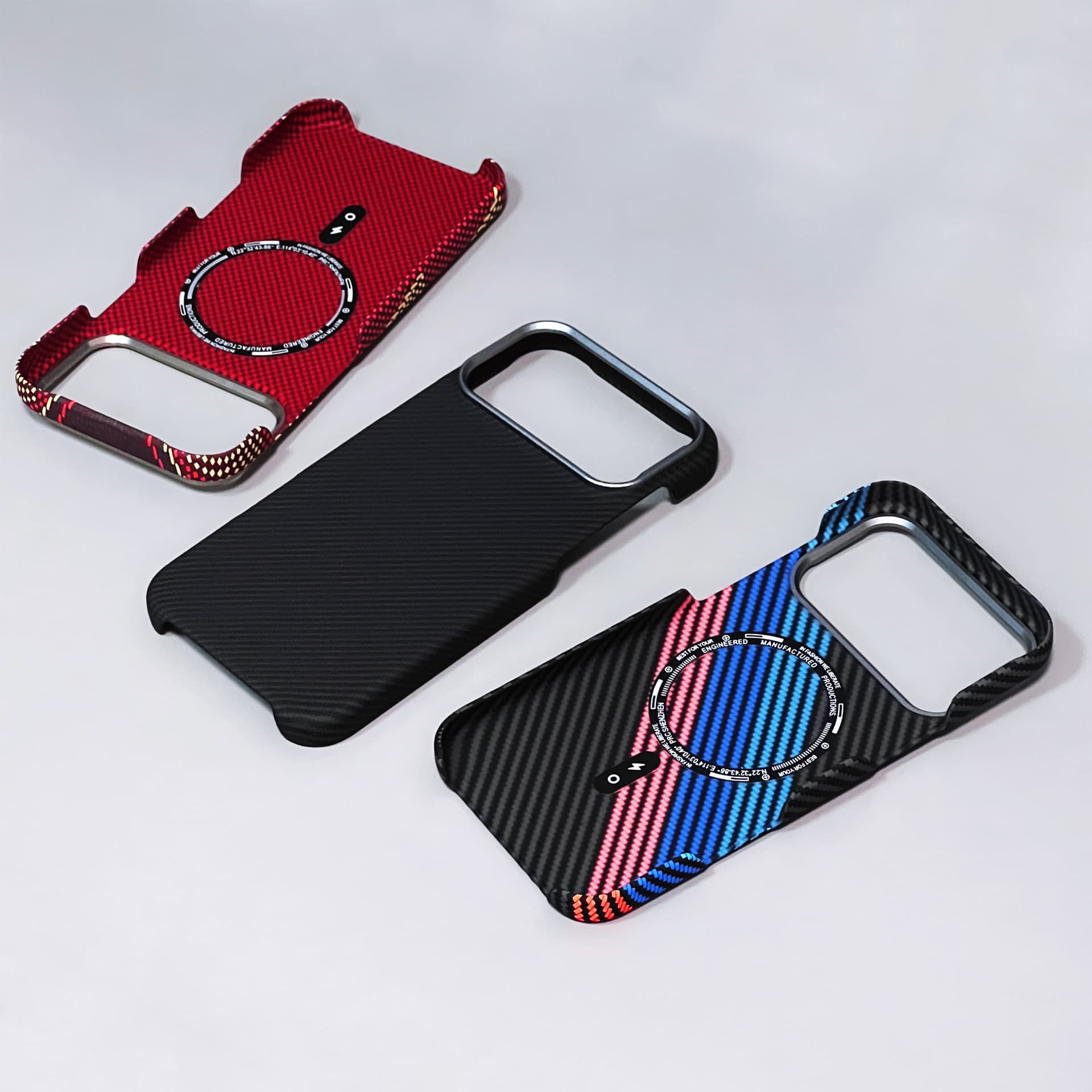 17Air Aramid Fiber Texture Compatible with iPhone 17 Pro Ultra-Thin Phone Case Apple 17 Pro Max Aramid Fiber Texture