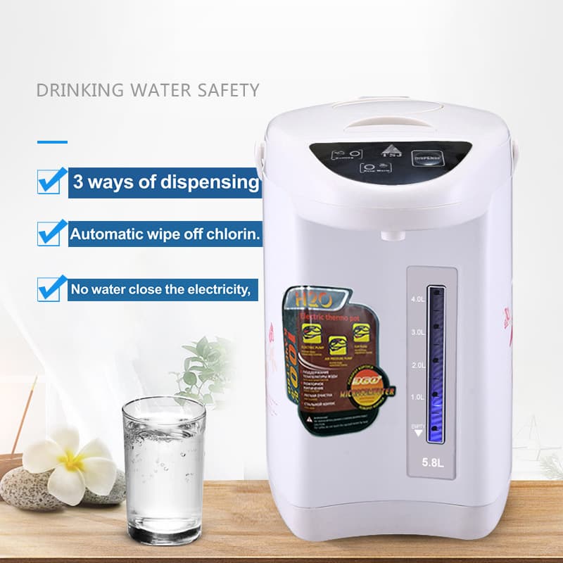 Electric Kettle TSJ 110V Stainless Steel Household Insulated Kettle with Constant Temperature (220V)