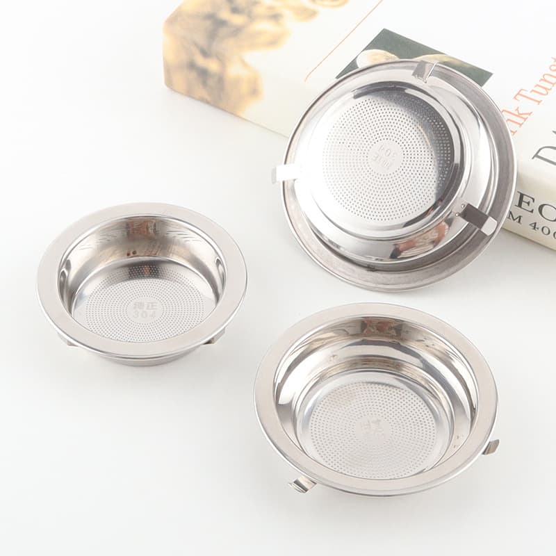 304 Stainless Steel Filter Mesh Tea Infuser Tea Filter Medium Fairness Cup Strainer Clip-on Tea Infuser