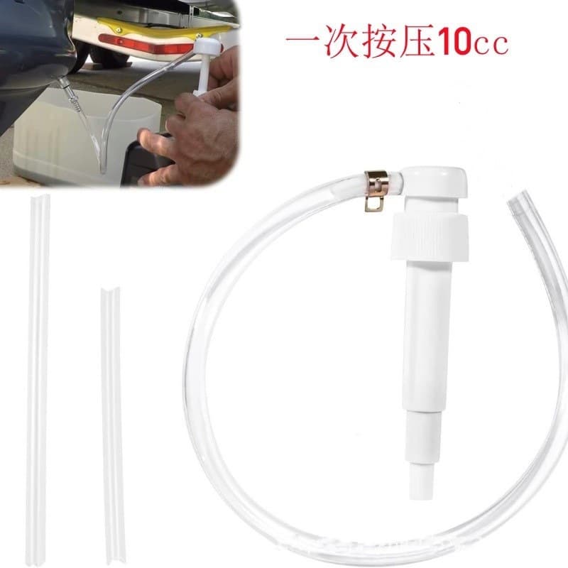 Marine Lower Unit Fluid Pump Double Threaded Car Oil Suction Pump Marine Oil Suction Pump Head 10ml