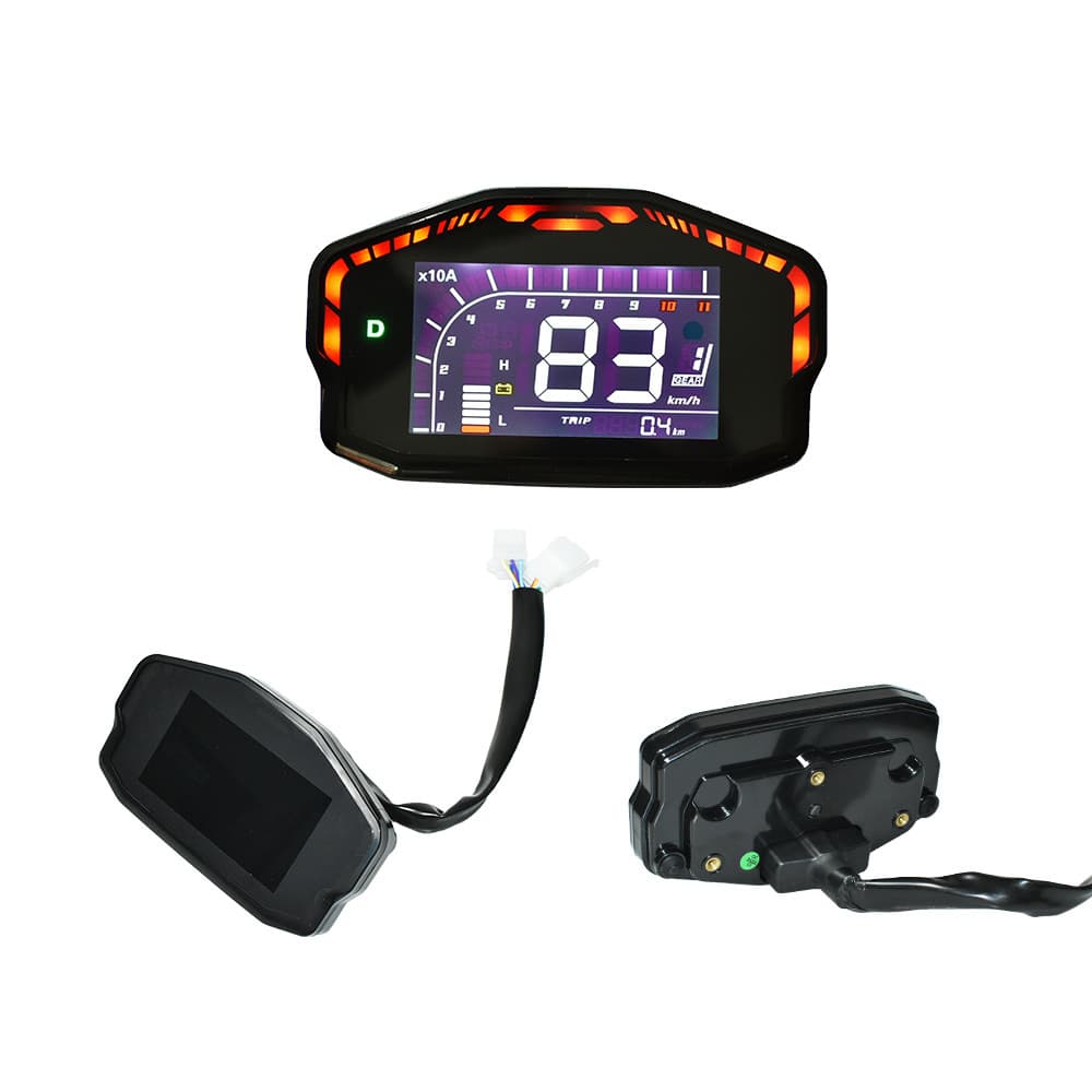 Speedometer with One-Wire CAN Protocol Display for Electric Motorcycle Remote Drive Controller