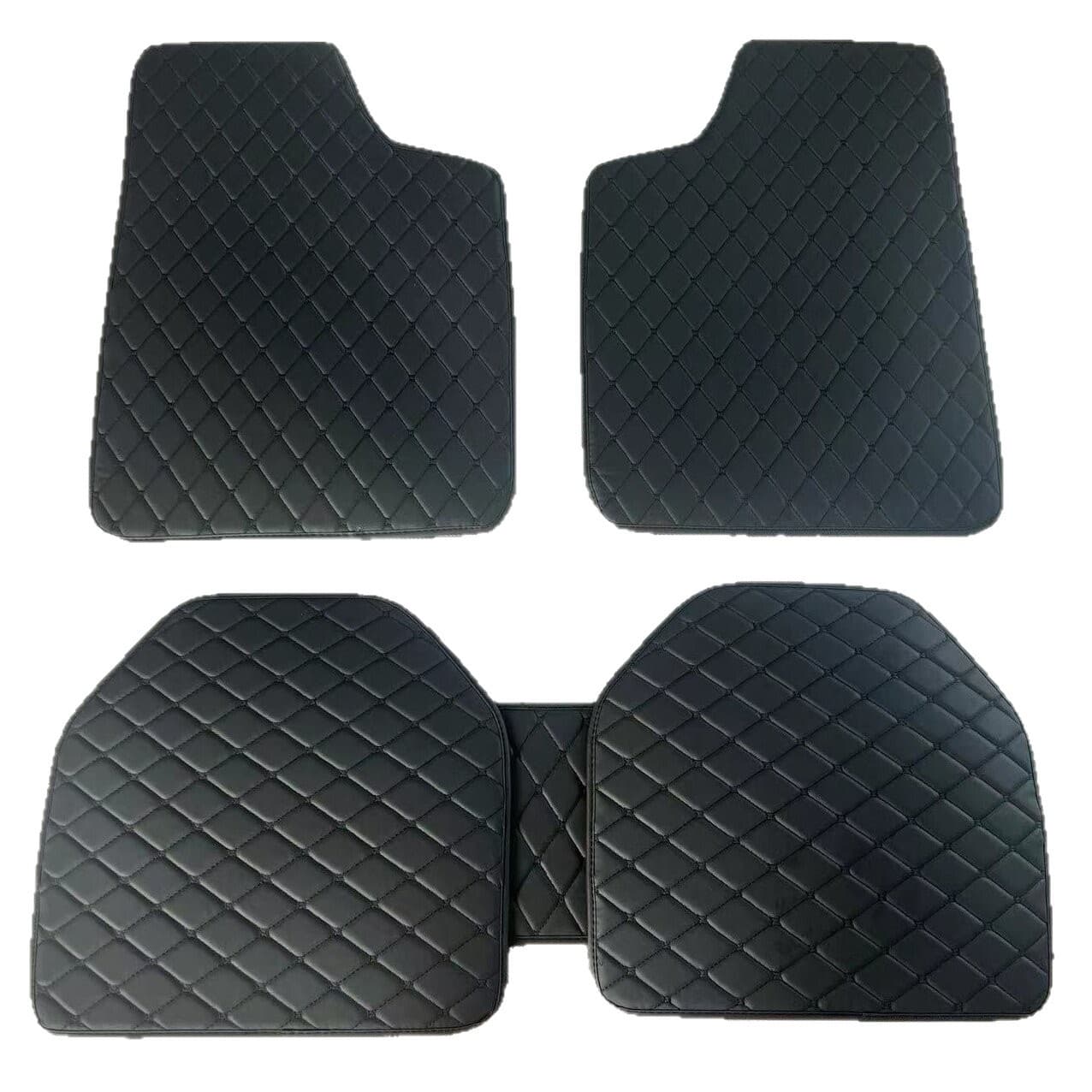 Universal Car Floor Mats for Amazon eBay Export, Quilted Carpet, Right-Hand Drive Compatible