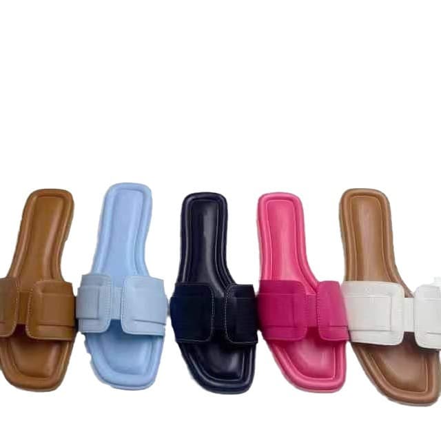 ladies slippers new European and American casual slippers European and American African cross-border women's flat sandals