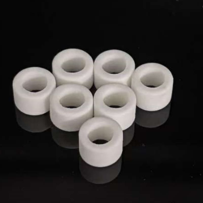 Factory Stock 95% Alumina Ceramic Circle 8.5*5*6 Gasket Heat Insulation High-temperature Resistant Insulation Ring