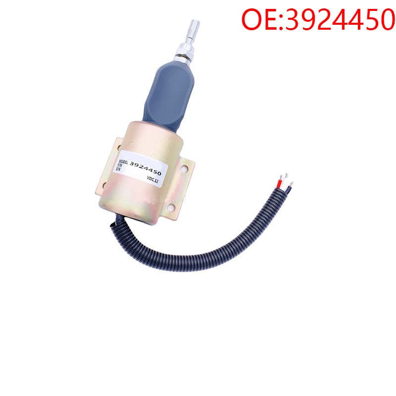 12V Shutdown Solenoid Valve 3924450 for Cummins Cross-border Wholesale
