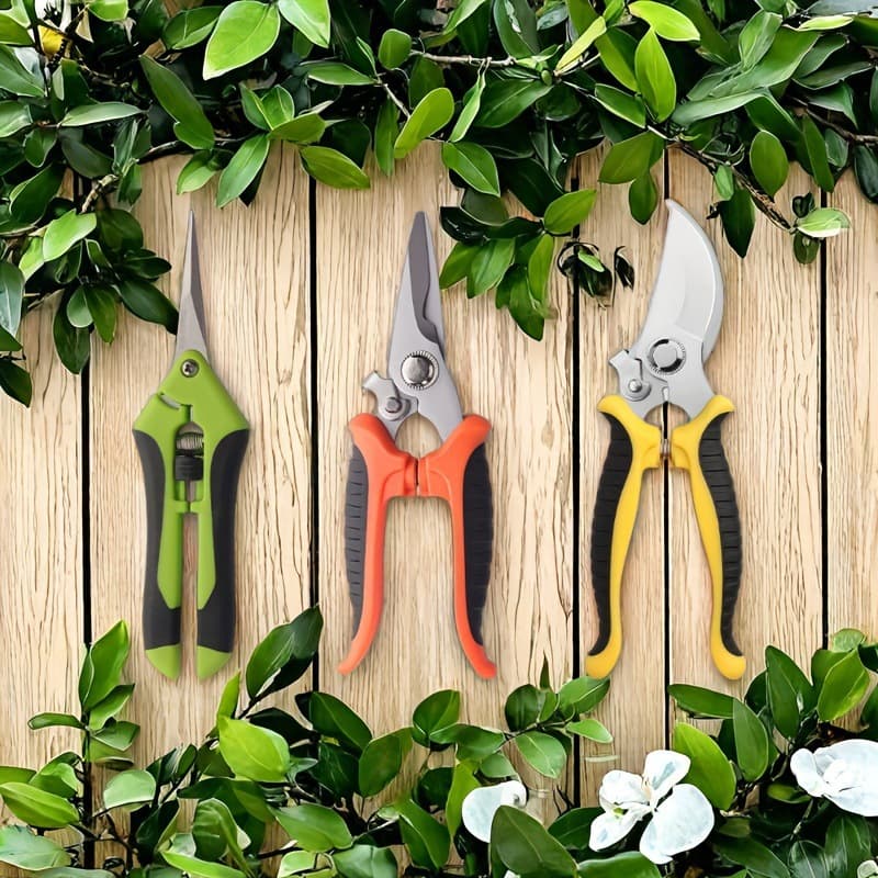 2026 New Cross-border Drop Shipping 3-Piece Multi-Function Professional Gardening Pruning Tools
