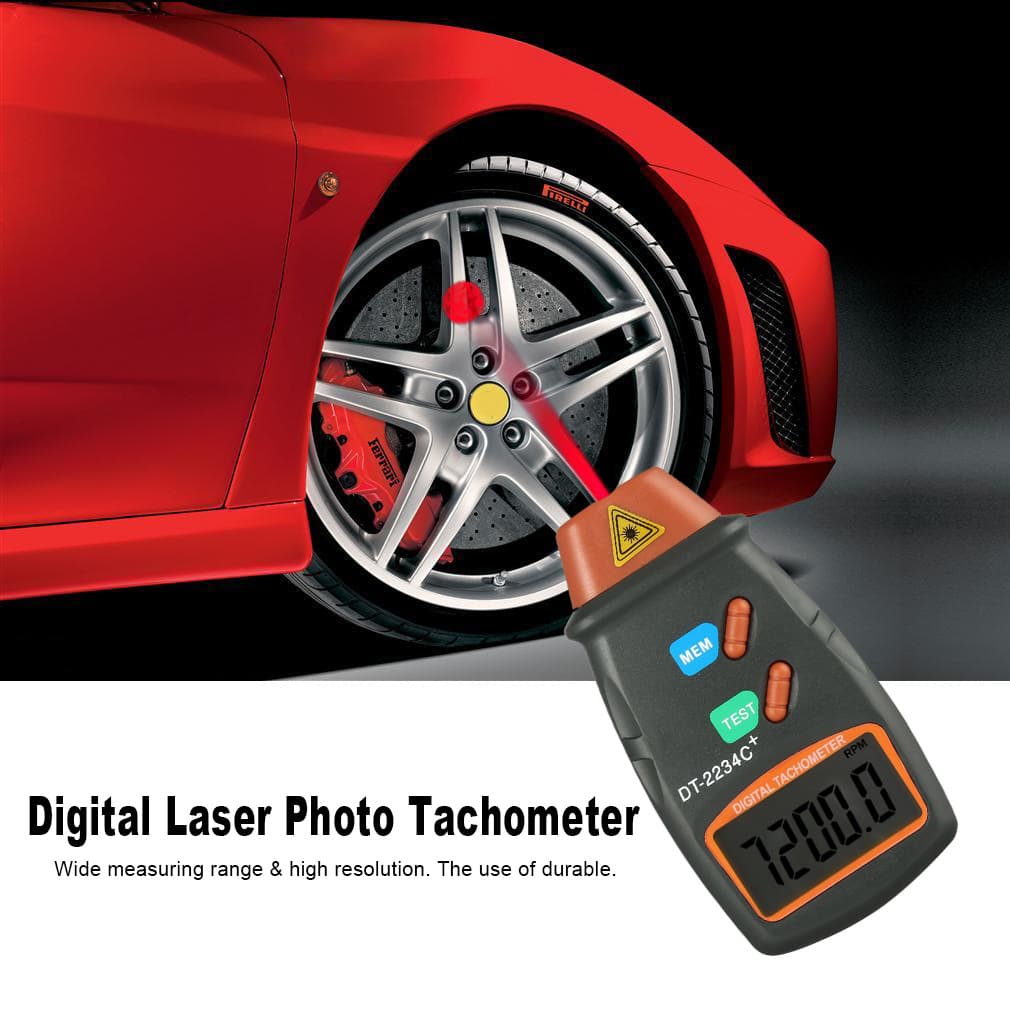 Non-Contact Speed Meter Tachometer RPM Tachometer Tachometer Laser Infrared Tachometer DT2234C+