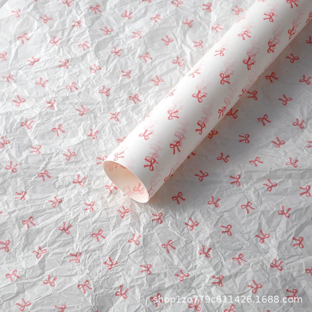 Rustic Floral Tissue Paper, Fresh Flower Wrapping Paper, Bouquet Handmade Wrapping Paper, Gift Packaging Lining Paper