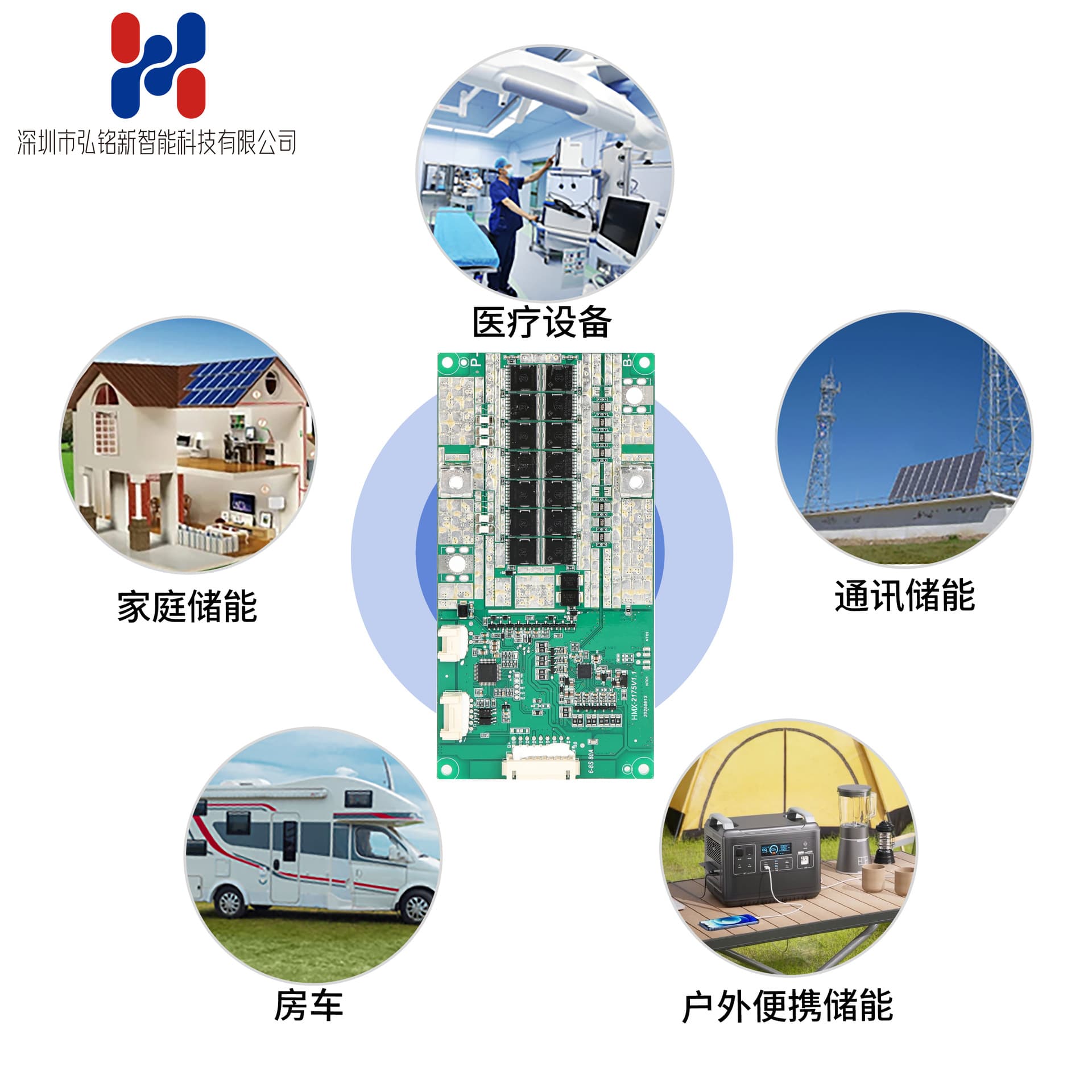 8S LiFePO4 Protection Board 3.45V 50A/60A/80A High Current 18650 Power Battery Pack BMS Software Board