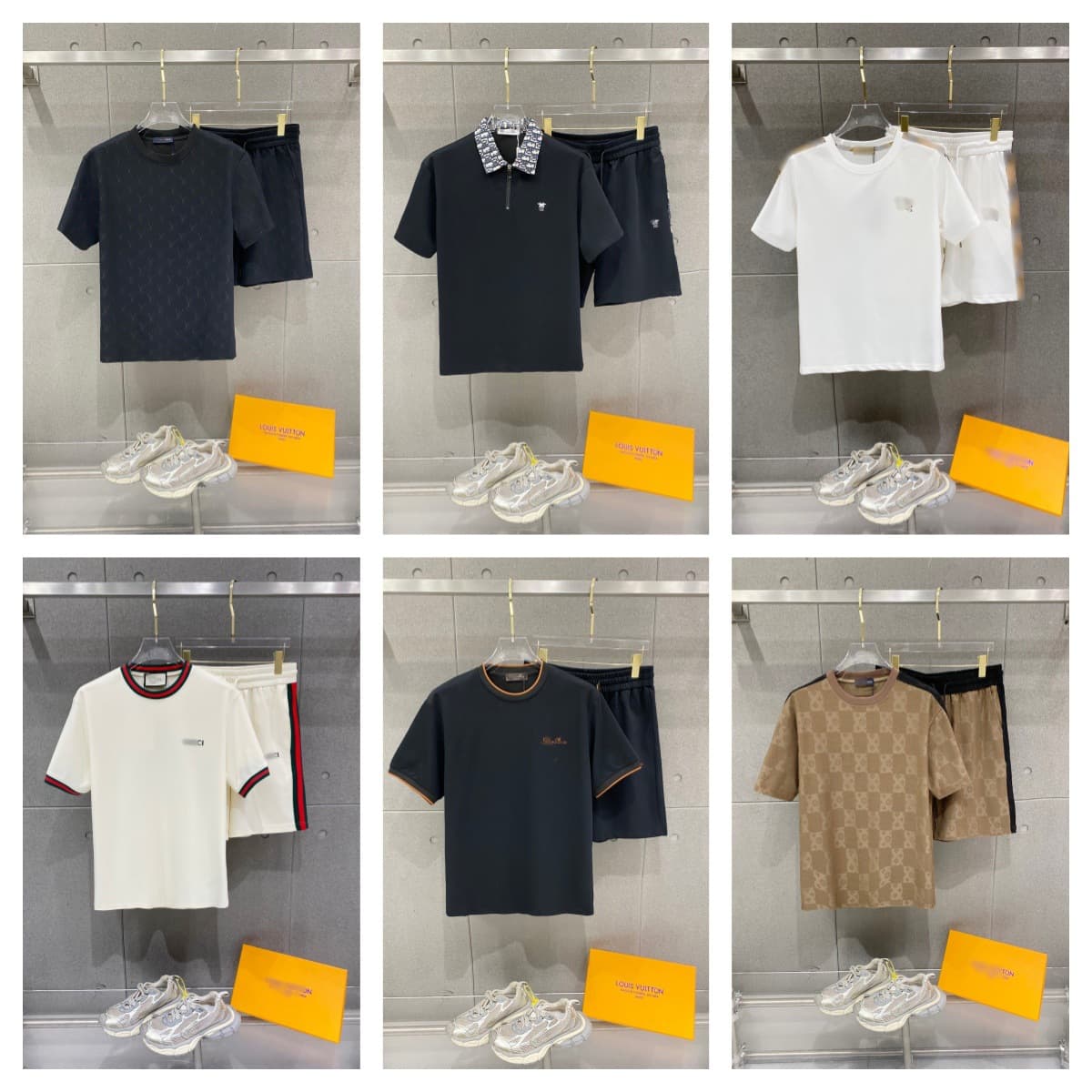 Cross-border Hot-selling Light Luxury Men's Trendy Short-sleeve T-shirt 2026 Summer New Loose Casual Cross-border Exclusive