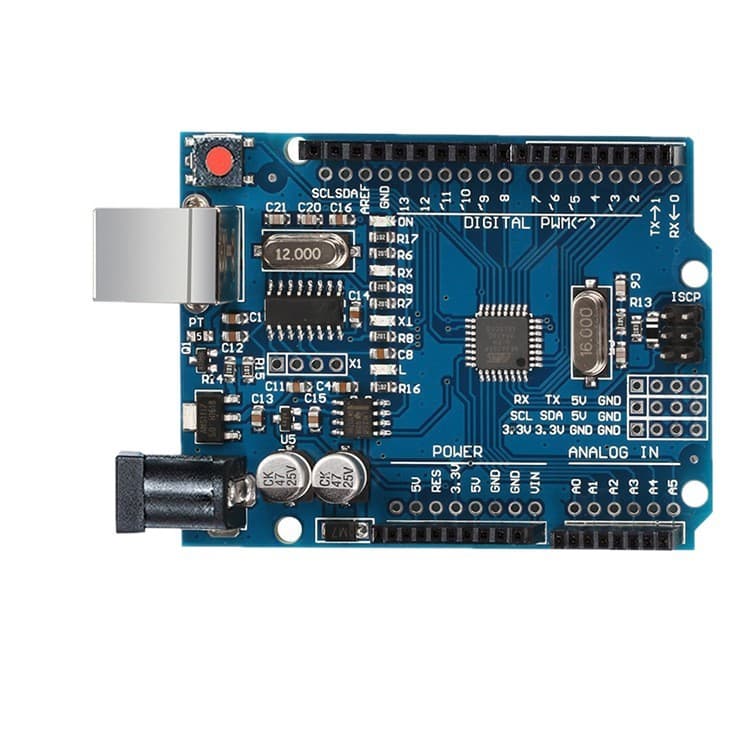 UNO R3 improvement board CH340 compatible with Arduino control ATmega328P microcontroller module