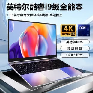 2025 New Cross-border Laptop N95 15.6-inch 4GB Dedicated Graphics High-End Gaming Office Notebook