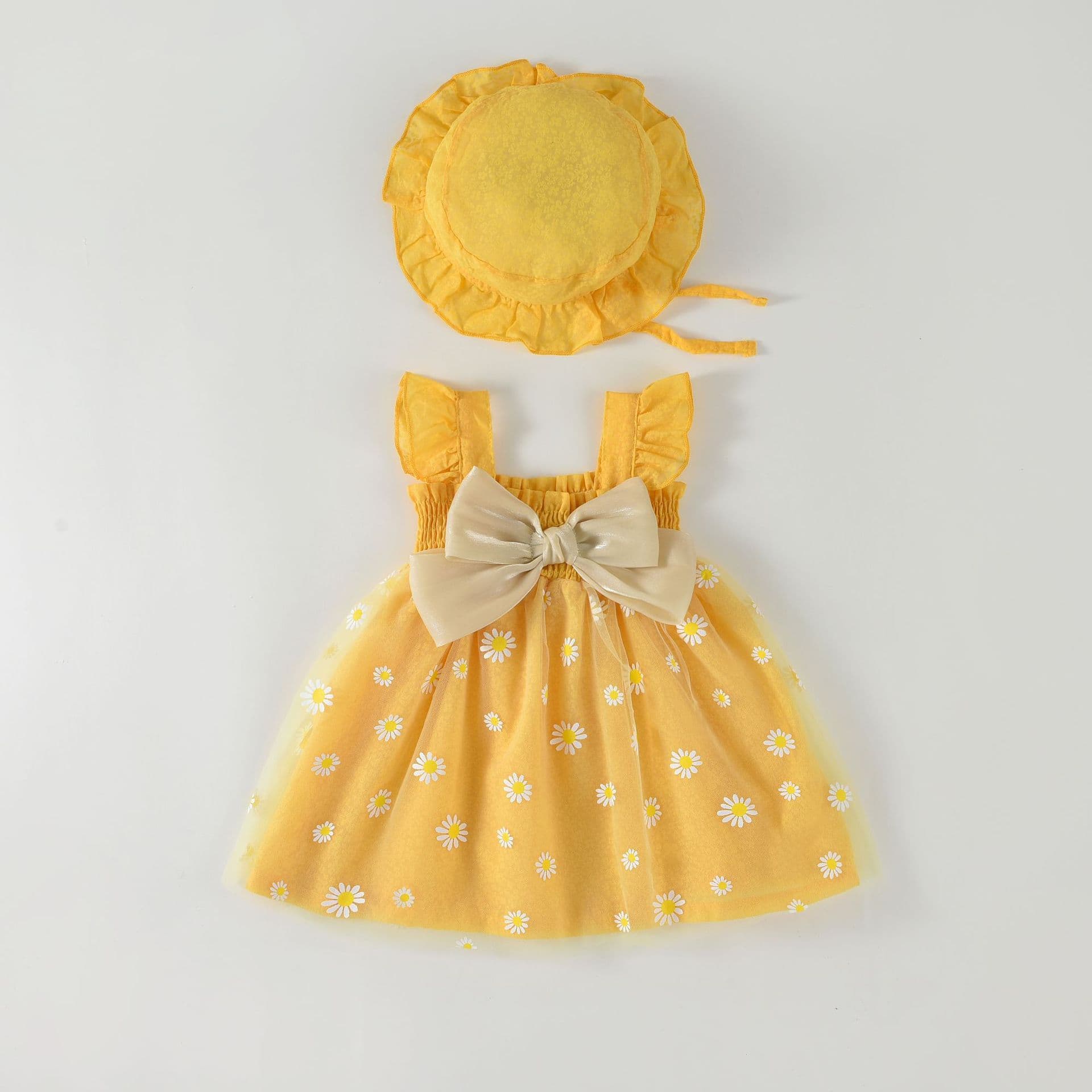Girls Summer Dress Baby Outing Thin Style Children Dress Short Skirt Baby New Chinese Style Princess Clothing
