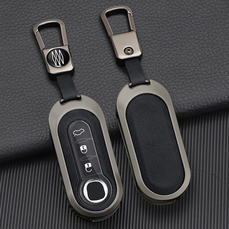 Fiat 500 key cover FIAT imported Boyue bravo Iveco Wolfson 500L car bag buckle 500X shell