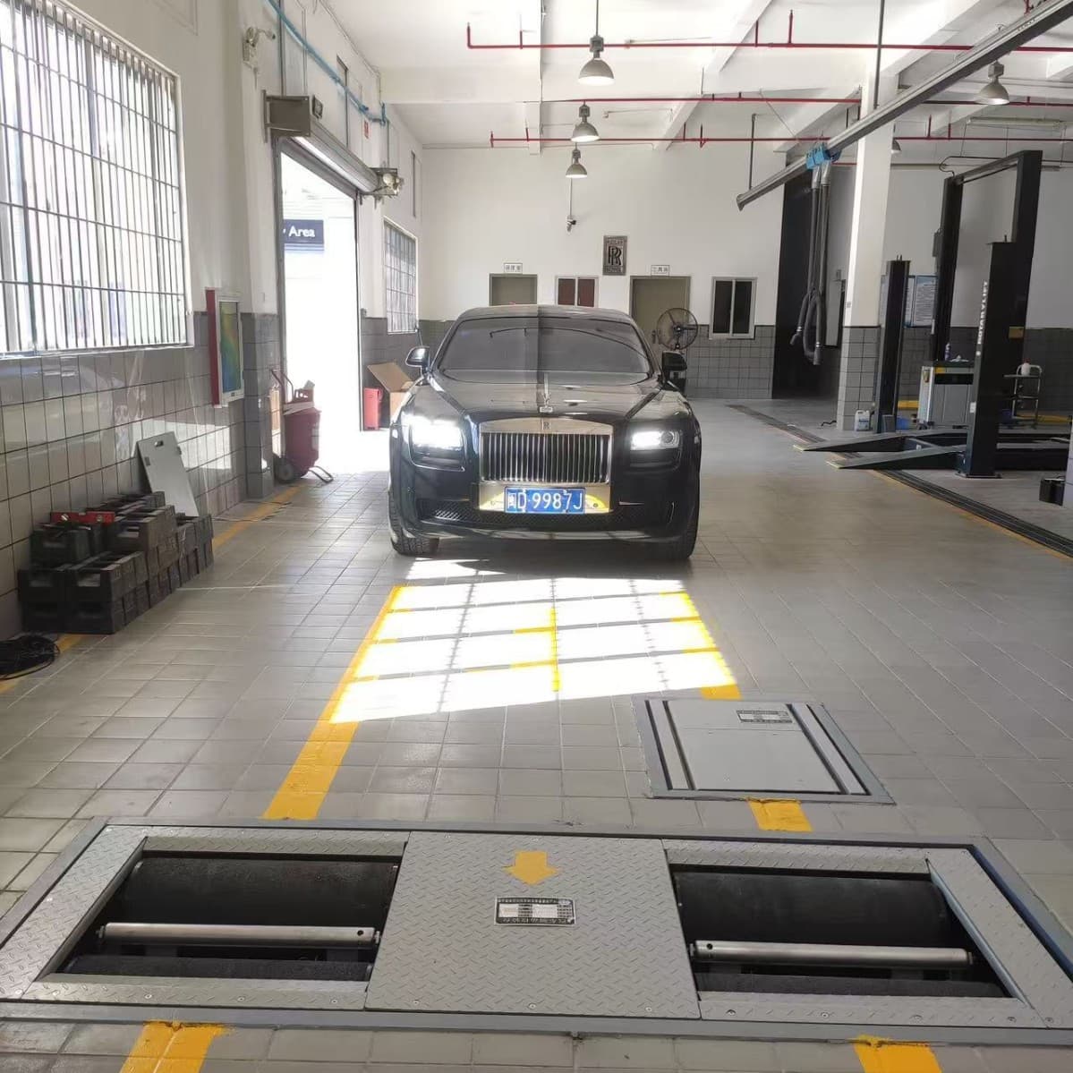 Fustar ZhanYing cross-border e-commerce Panama direct supply automotive chassis brake system detection station