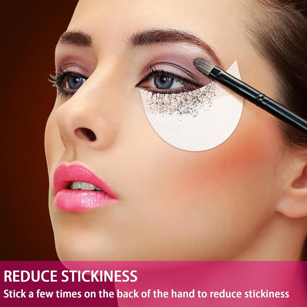 Cross-border Eyeshadow Stickers Eyeliner Stickers Eyelash Extension Isolation Non-woven Fabric Eye Patches Eyelash Removal Tools