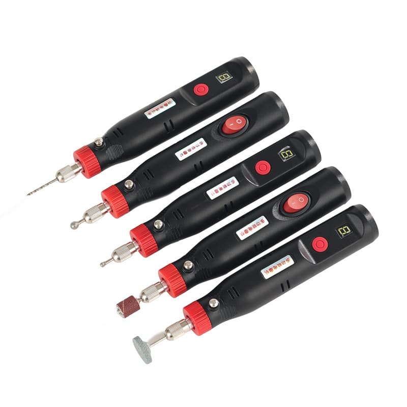 Mini Electric Drill Keychain DIY Claw Nail Drilling Machine, Acrylic Electric Grinder, Walnut Figurine, Pearl Hole Puncher
