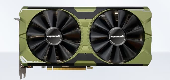 Compatible with Manli RTX4070 Super Dual Fan Graphics Card