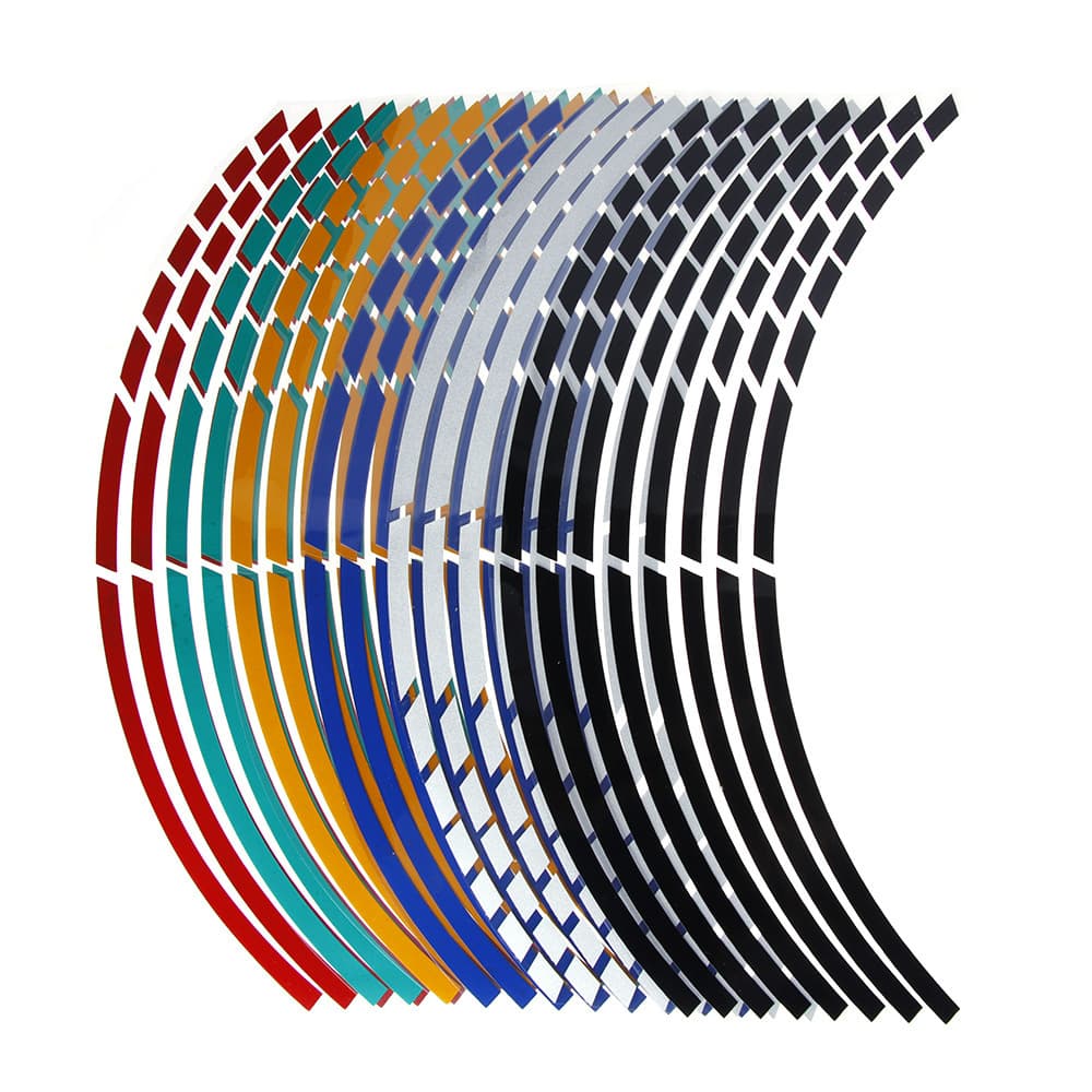 Motor Vehicle Sticker 18 Inch Wheel Sticker Rim Sticker Wheel Hub Sticker Tire Reflective Sticker Wholesale