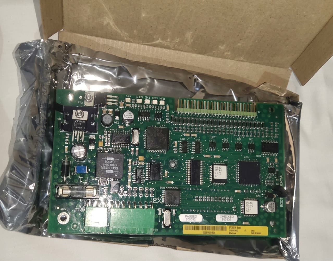 Genuine ALFA LAVAL EPC50 OP board 3183045463