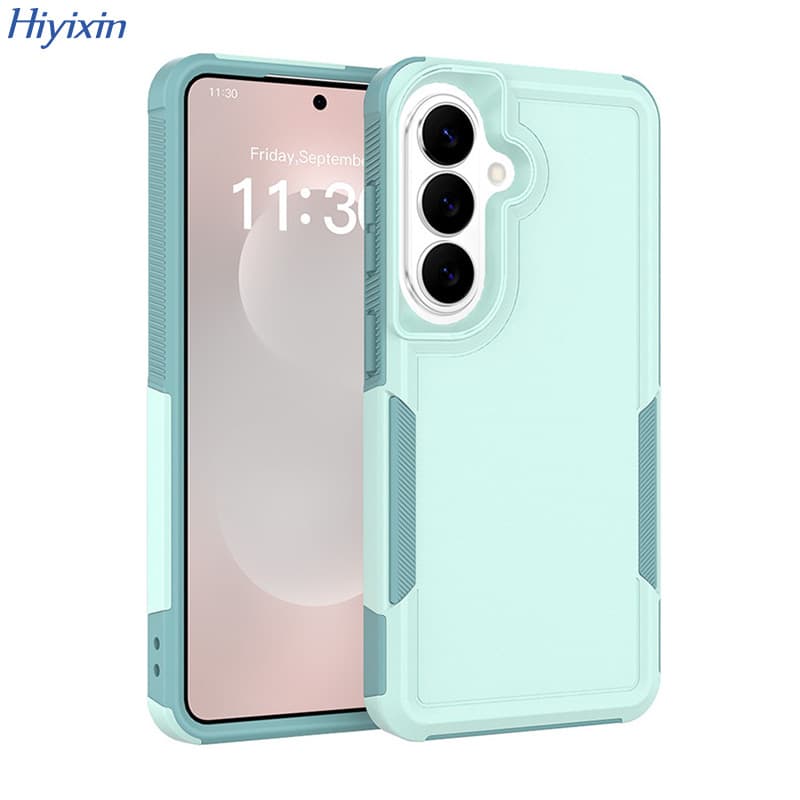Cross-border Hot Sale 2-in-1 Shockproof Case for Samsung A57, S26 Ultra Contrast Color Voyage Protective Cover