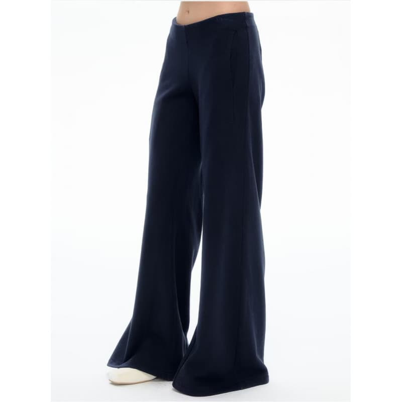 Europe/US Cross-Border Women's Clothing Flared Floor-Length Pants Tall High-Waist Straight Loose Drape Extended Casual Wide-Leg Pants