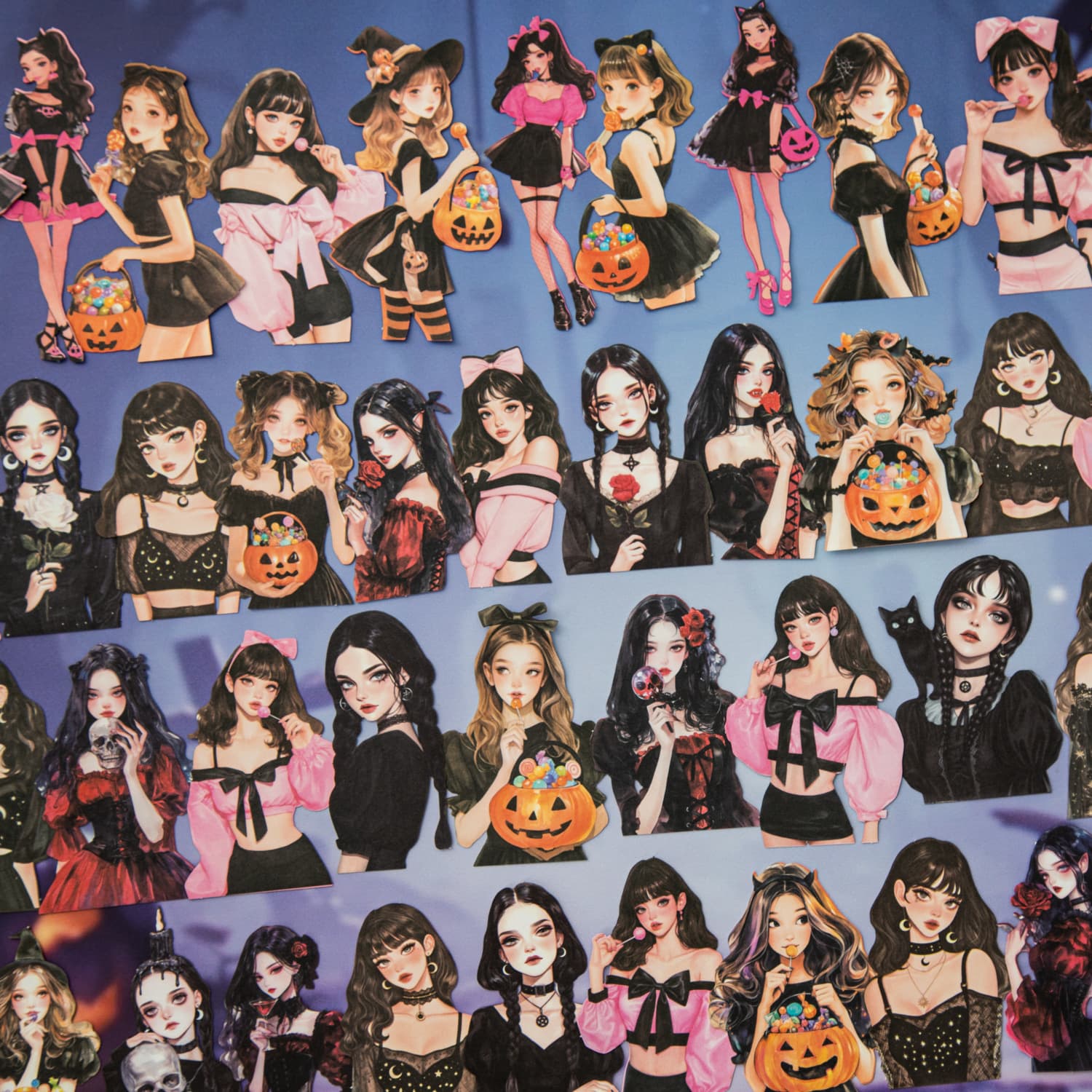 Good Day Stickers Luna Party Series Cosplay Party Theme Handbook Decorative Material Stickers