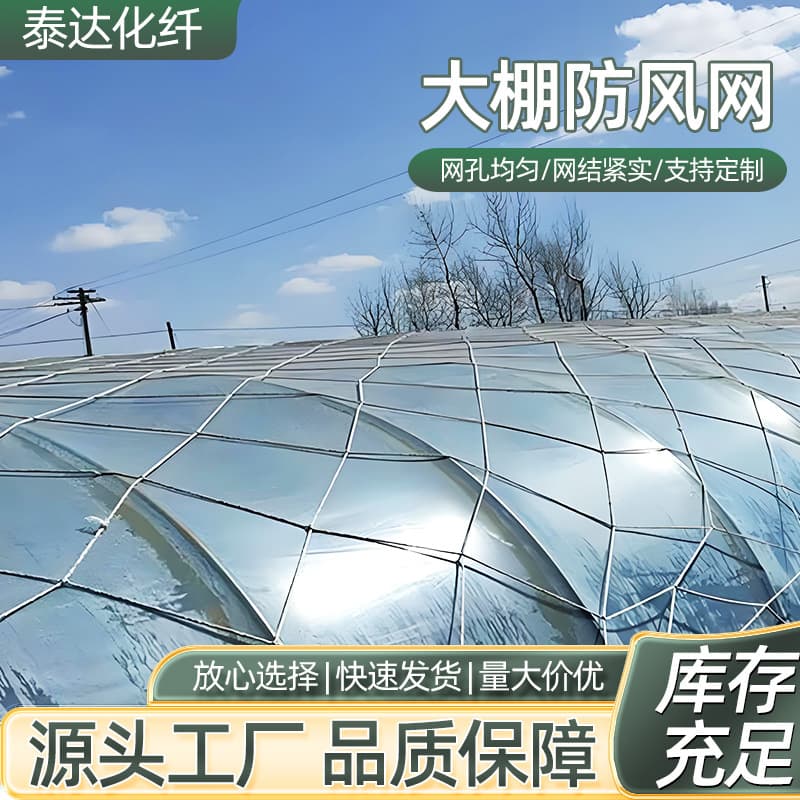 Greenhouse Netting, Fruit and Vegetable Greenhouse Protective Windbreak Netting, Large Mesh Nylon Netting, Greenhouse Windproof Netting