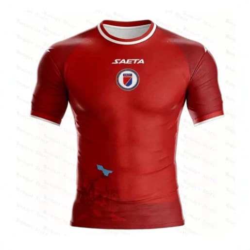 New Haiti Short Sleeve Sports T-Shirt Gym Training Workout Fitness Running Top