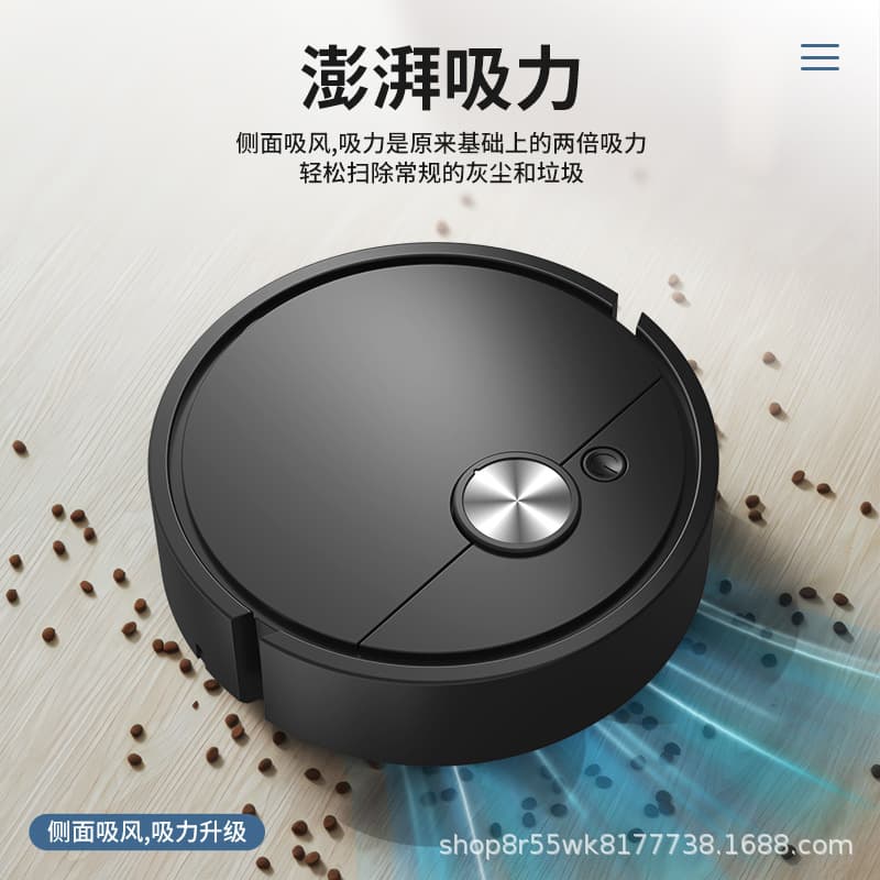 Robot Vacuum Home Mini Mopping Machine Sweeping and Mopping Combo Automatic Cleaning Vacuum Cleaner Gift Wholesale