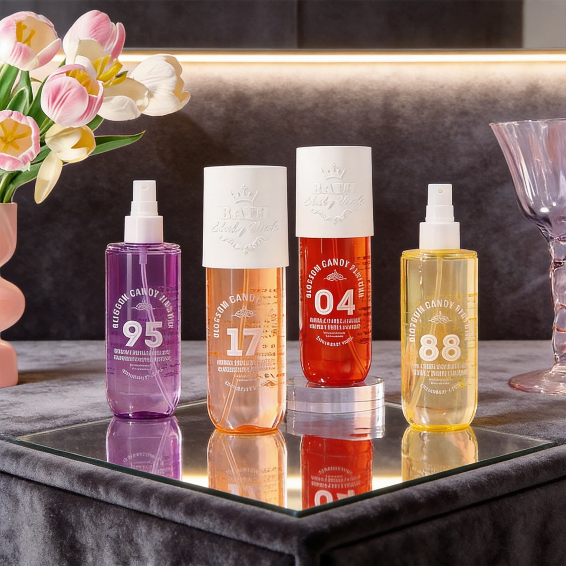 Cross-border women's perfume body spray body splash long-lasting fragrance 250mL factory trade wholesale