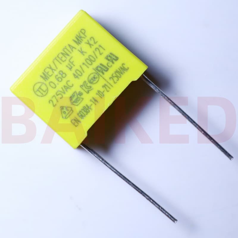 TC MEX/TENTA MKP 0.68UF K X2 275VAC Safety Capacitor Pin Spacing 15mm 684K