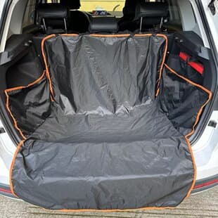 Dog Car Mat SUV Pet Car Mat Trunk Rear Seat Back Seat Isolation Seat Large Dog Anti-Dirt Seat Cover