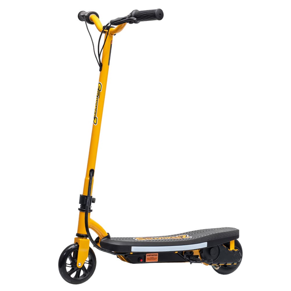 24V 120W Flashing Kids Electric Scooter with Colorful Lights, Foldable Mini Commuter Electric Scooter